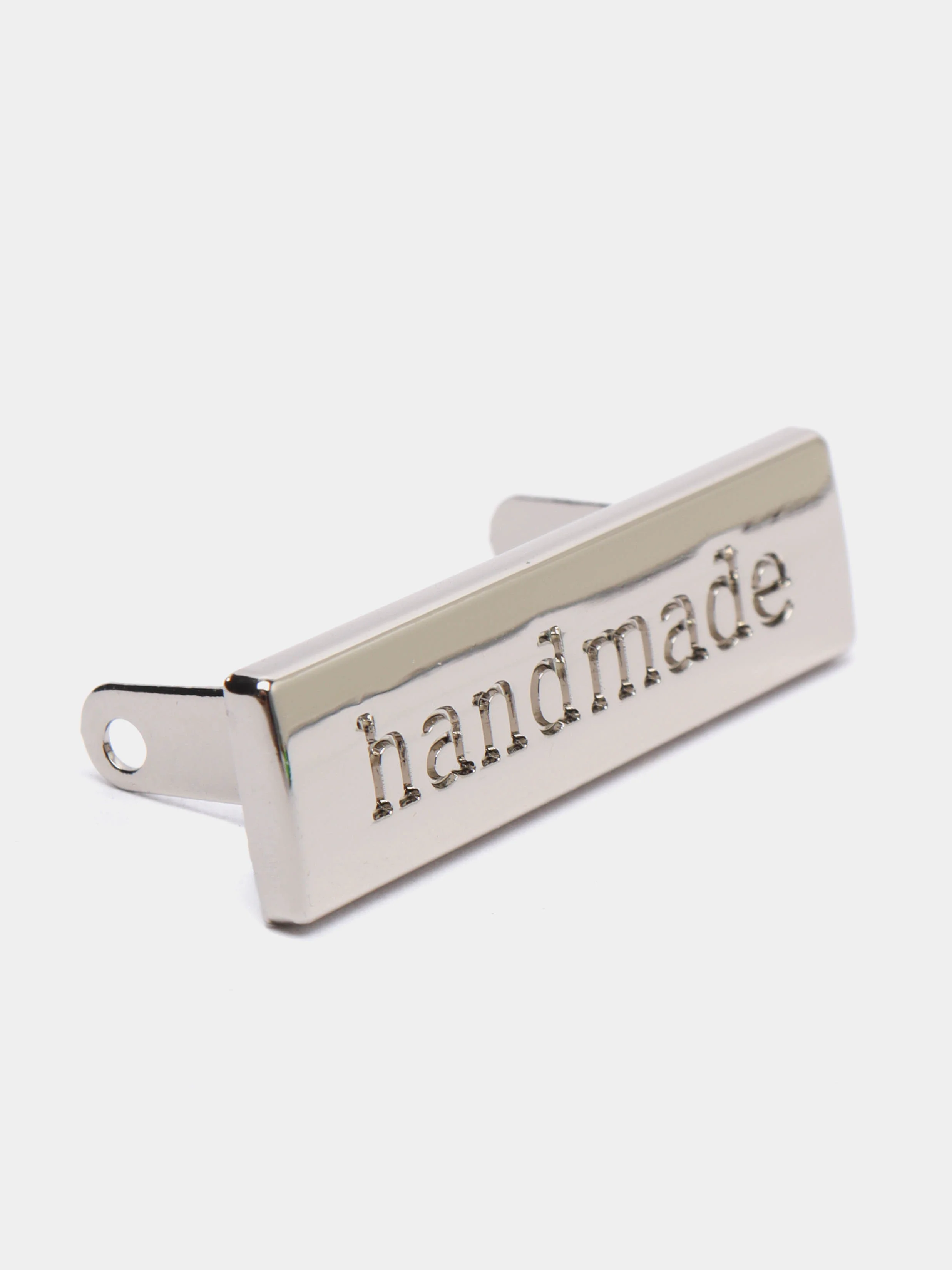 Лейбл "Handmade"  зеркальный