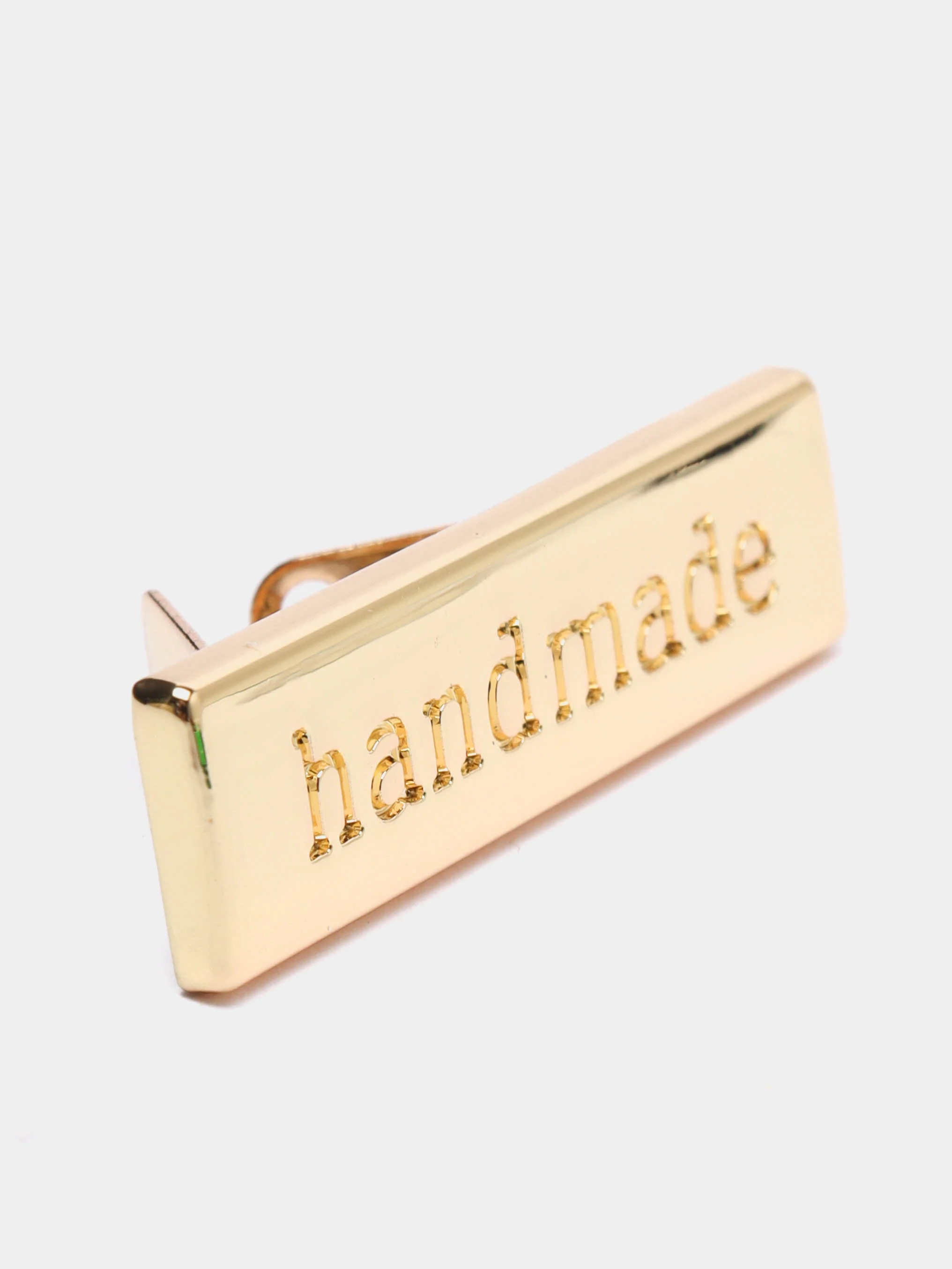 Лейбл "Handmade"  зеркальный