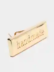 Лейбл "Handmade"  зеркальный