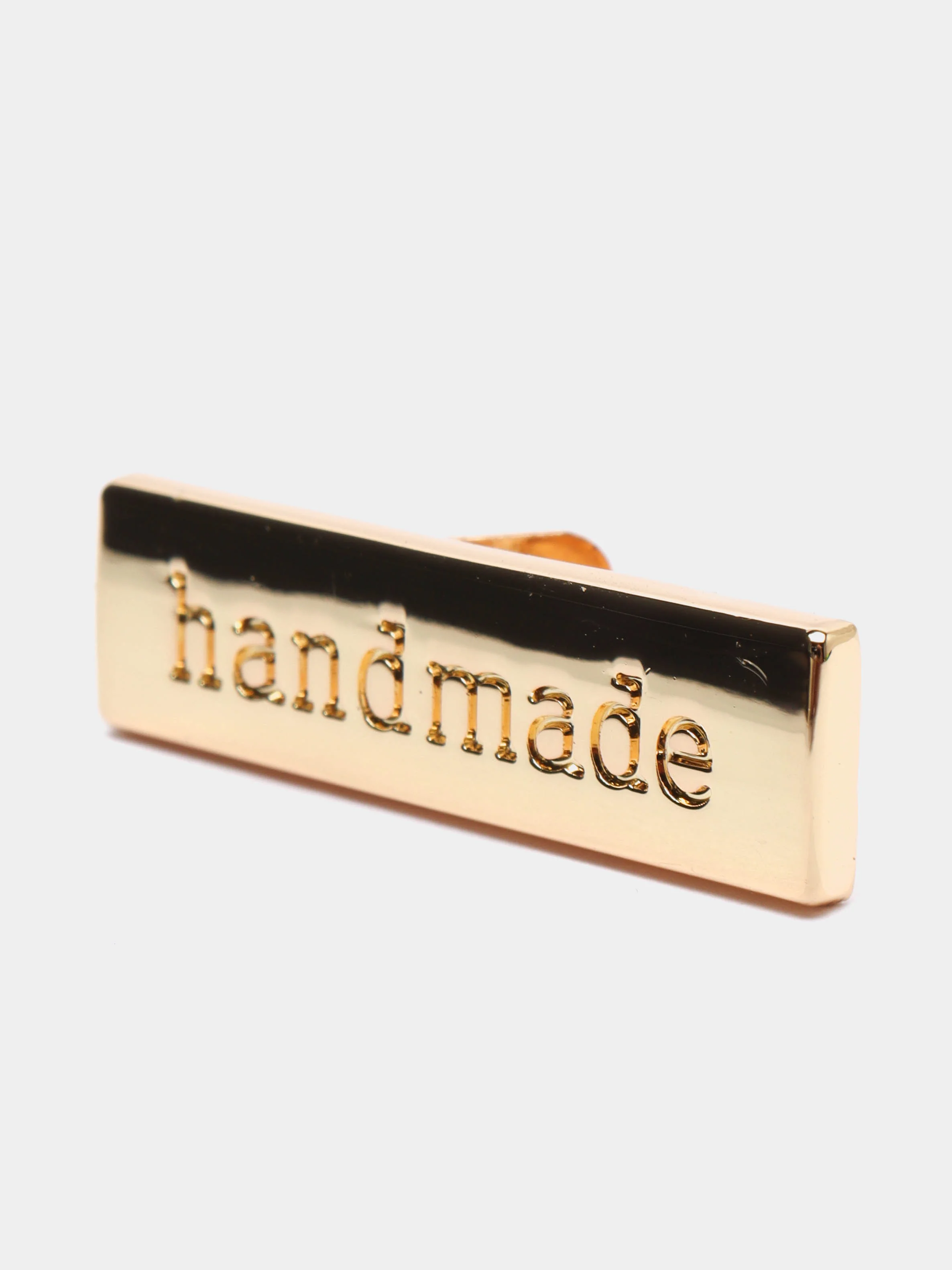 Лейбл "Handmade"  зеркальный