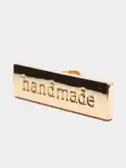 Лейбл "Handmade"  зеркальный
