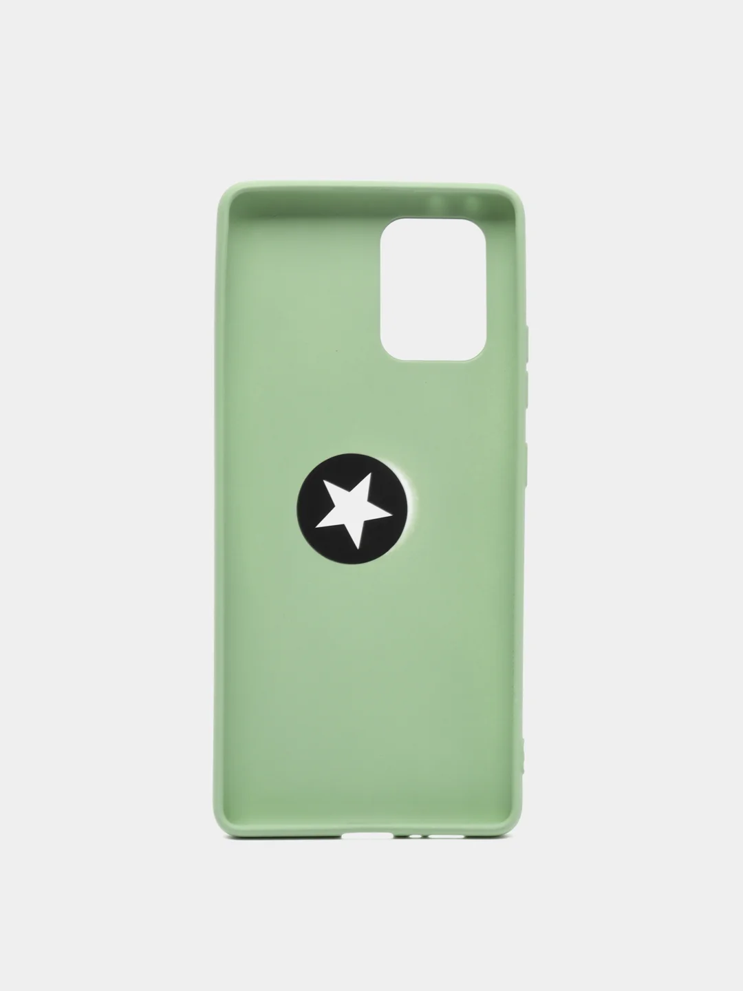 Лесной зеленый чехол Samsung Galaxy S10 Lite, Самсунг Галакси С10 Лайт силиконовый с кольцом-держателем