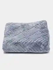 Синий меланж накидка на диван, на сидячее место, 90*210