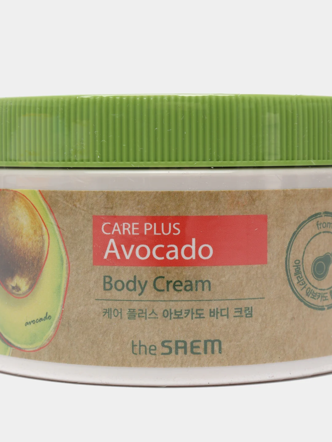 Крем для тела с экстрактом авокадо THE SAEM Care Plus Avocado Body Cream, 300 мл