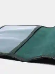 Черный обложка для паспорта из натуральной кожи, тиснение фольгой