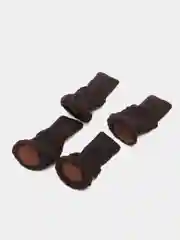 Угольный носочки на ножки стула (4 шт)