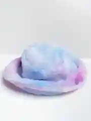 Лавандовый панама меховая