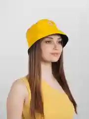 Желтый панама двусторонняя, унисекс "Ромашка"