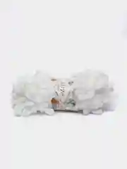 Белый пряжа Alize puffy