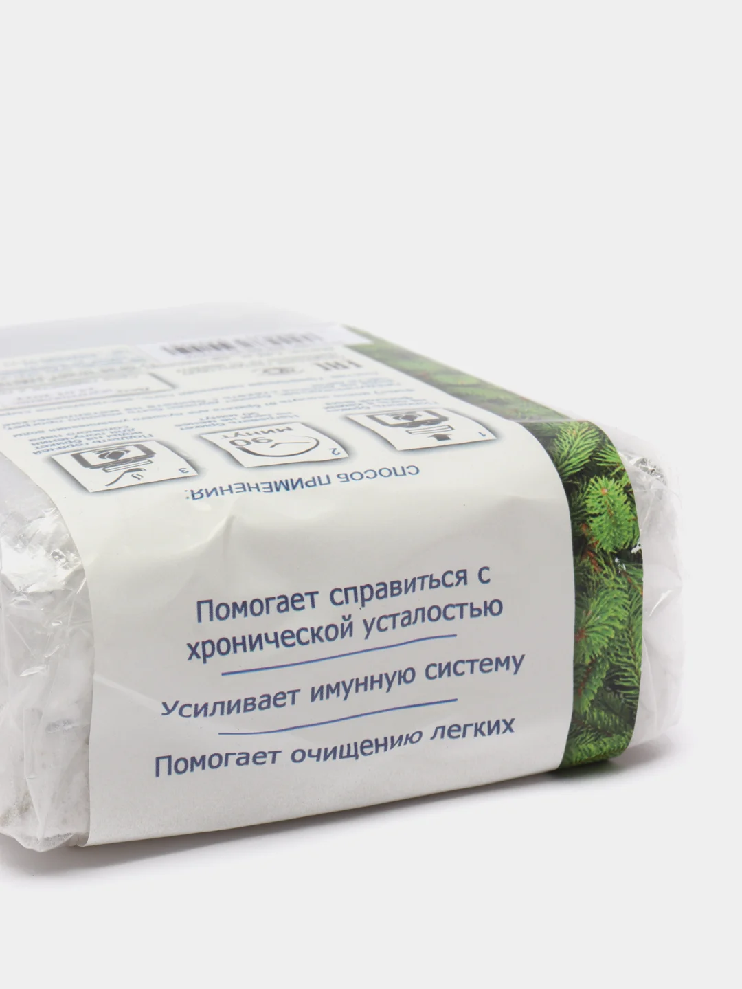 Соляной брикет для бани и сауны с натуральными травами / Соль для бани 1250г