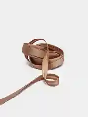 Приглушённый хаки косая бейка атласная, ширина 15 мм х длина 10 метров
