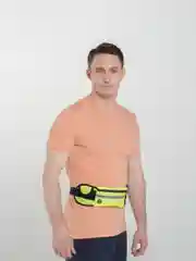 Лайм сумка поясная для бега с карманом для бутылки,сумка на пояс,спортивная сумка,сумка для бег