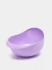 Сиреневый миска дуршлаг 2 в 1