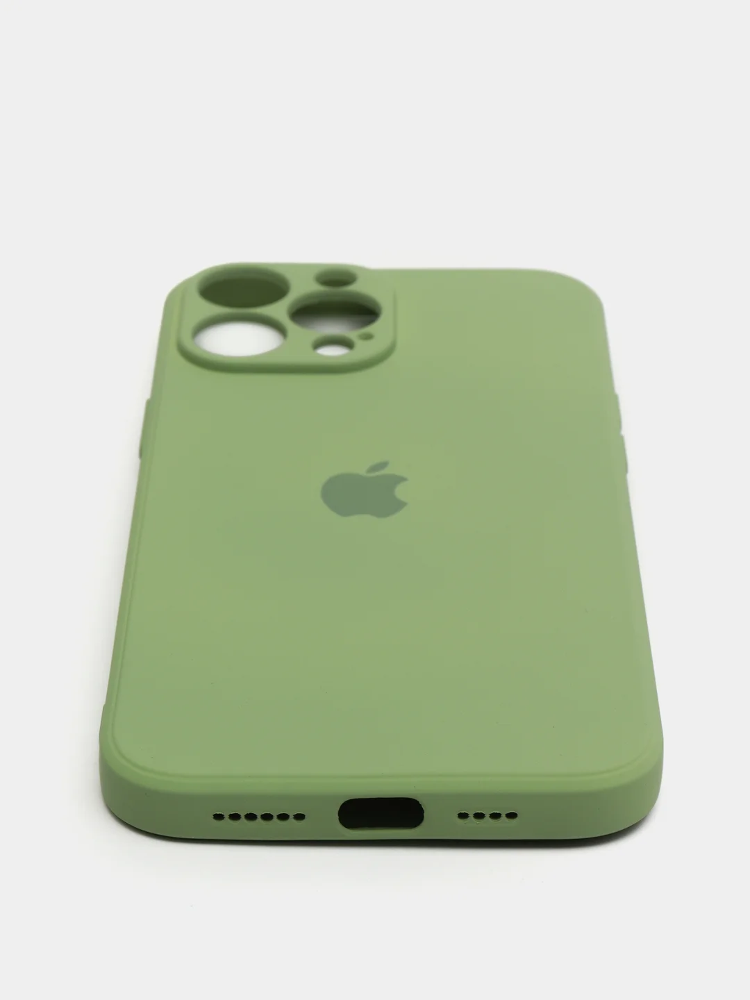 Лесной зеленый чехол на iPhone 11, 13, 12, XR, Pro, Max, Mini, бархатный