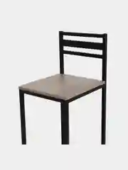 Барный стул HighBACK, со спинкой, в стиле лофт