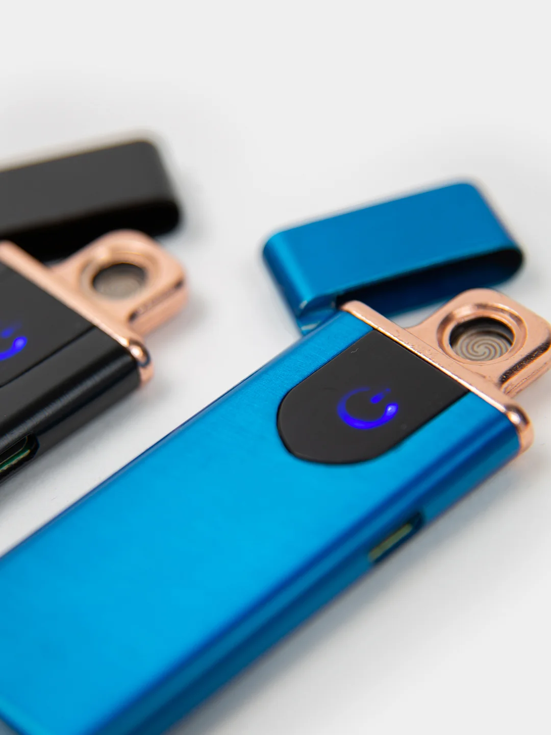 Зажигалка электронная USB, спиральная