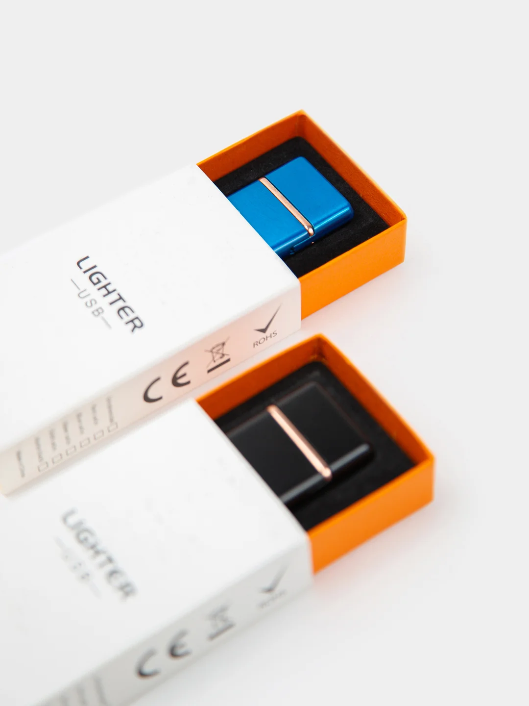 Зажигалка электронная USB, спиральная