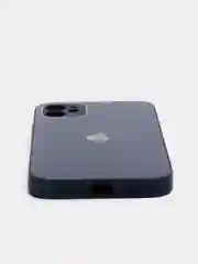Индиго чехол силиконовый для iPhone 11 со стеклянной панелью