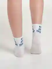 Белый носки хлопок