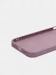 Аметистовый чехол силиконовый для iPhone 11 со стеклянной панелью