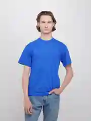 Синий футболка мужская