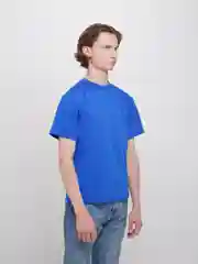 Синий футболка мужская