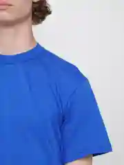 Синий футболка мужская