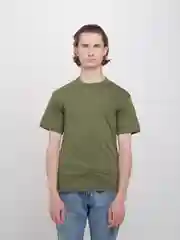 Зеленый футболка мужская