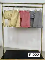 Летний женский костюм юбочный из хлопка