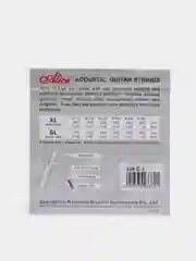 Отдельная 4-ая струна для акустической гитары, 032, посеребр. медь, Alice. A306-SL-4