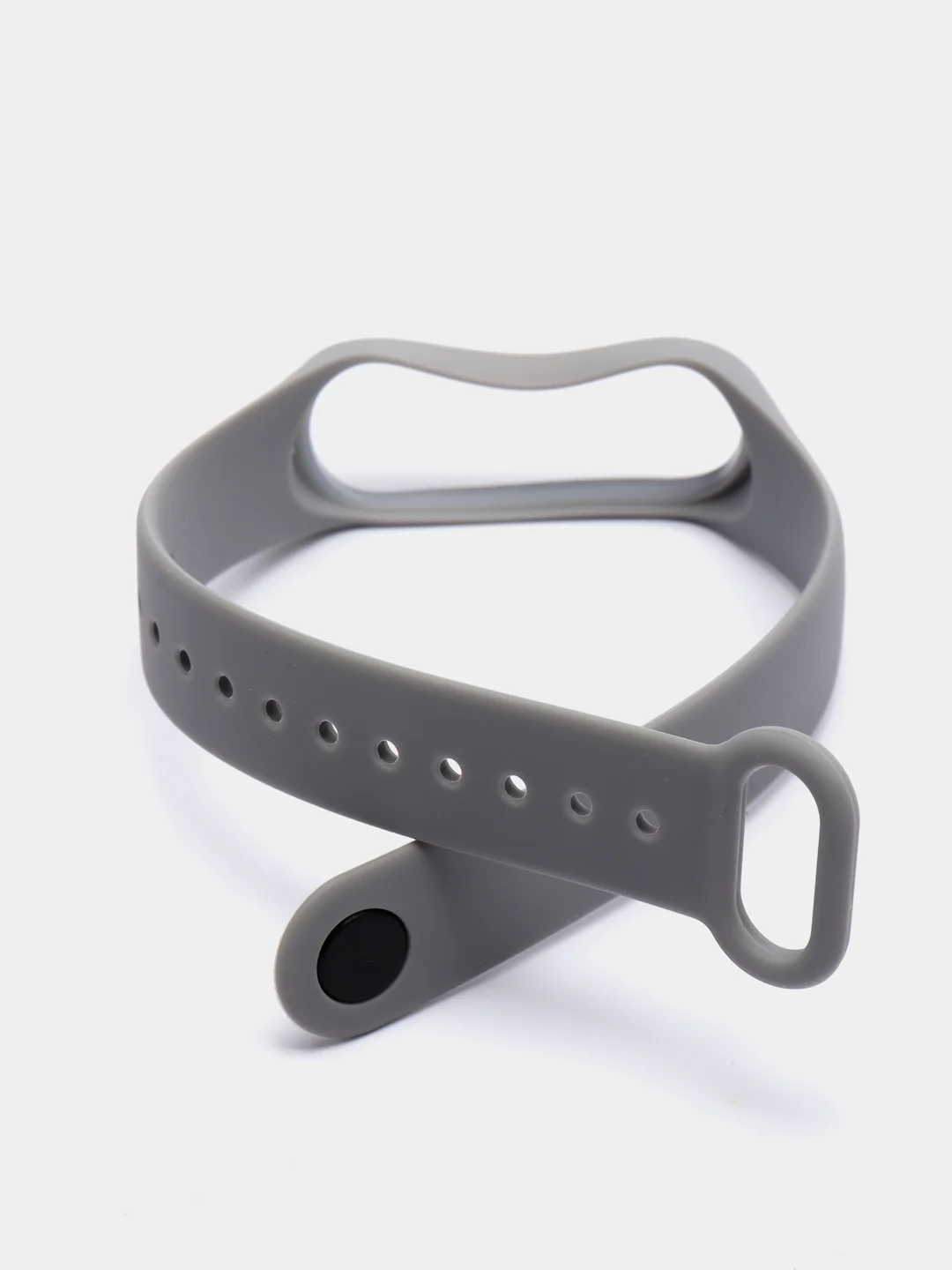 Серый нейлоновый и силиконовый ремешок для фитнес браслета Xiaomi Mi Band 3, 4