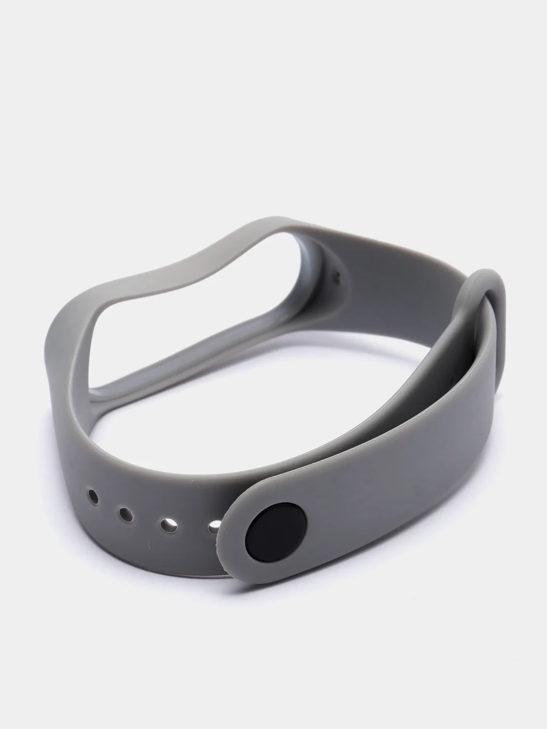 Серый нейлоновый и силиконовый ремешок для фитнес браслета Xiaomi Mi Band 3, 4
