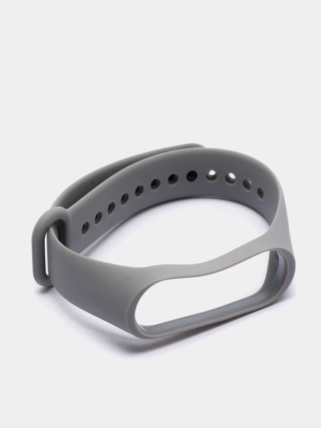 Серый нейлоновый и силиконовый ремешок для фитнес браслета Xiaomi Mi Band 3, 4