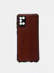 Шоколадный чехол Samsung Galaxy A31, Самсунг Галакси А31 из эко кожи Baseus