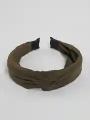 Хром ободок с узелком