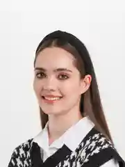 Черный ободок с узелком