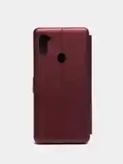 Багровый чехол книжка на Samsung Galaxy A11 / M11, Самсунг Галакси А11 / М11