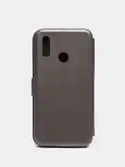 Серый чехол-книжка Huawei Honor 10 Lite/P Smart 2019 (Хуавей Хонор 10 Лайт, П Смарт 2019)