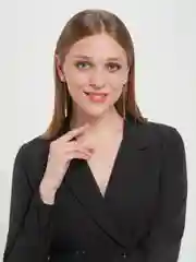 Серьги-висюльки длинные с искусственным жемчугом, пусеты, пуссеты
