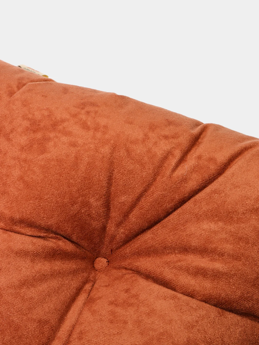 Карамельный подушка для сидения MATEX "VELOURS", 40 х 40 х 8 см