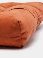 Карамельный подушка для сидения MATEX "VELOURS", 40 х 40 х 8 см