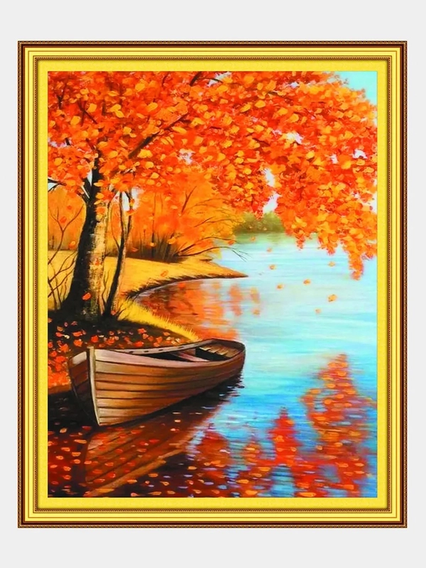 Алмазная мозаика на подрамнике, 40*50 см