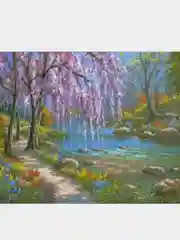 Небесно-голубой алмазная мозаика без подрамника "Космос",  30х40см