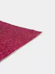 Фуксия кожзам с мелкими блестками искуственная кожа для бантиков