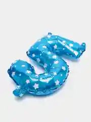 Красный фольгированные воздушные шары, цифра 16, 32 дюйма