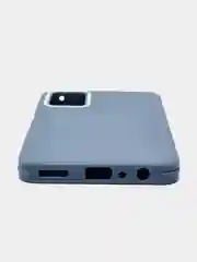 Бирюзовый чехол усиленный с рамкой для Huawei Honor 30 Lite, силиконовый