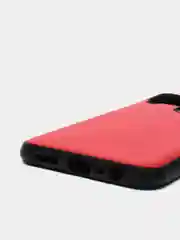 Красный чехол Realme C15 / C25 / C25S Реалми С15 / С25 / С25С силиконовый, имитация кожи