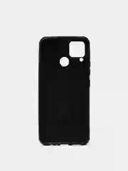Красный чехол Realme C15 / C25 / C25S Реалми С15 / С25 / С25С силиконовый, имитация кожи