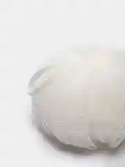 Белый мочалка для тела  Шар
