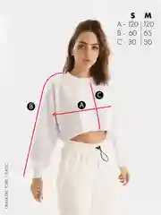 Свитшот укороченный от бренда "URAM"